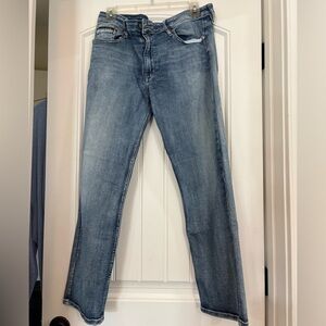 Calvin Klein Jeans Women's Blue Boyfriend Jeans